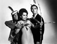 Buster Keaton, Annette Funicello, and Tommy Kirk