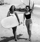 Meredith MacRae and Annette Funicello