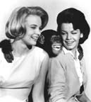 Annette Funicello and Cheryl Miller