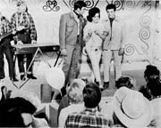 Frankie Avalon, Fabian, and Annette Funicello