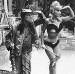 Buster Keaton and Bobbi Shaw