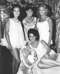 Susan Hart, Donna Loren, Cheryl Sweeten, and Annette Funicello