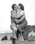 Rita Hayworth and Aldo Ray