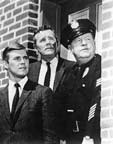 Dennis Cole, Howard Duff, and Ben Alexander