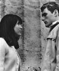 Janet Margolin and Keir Dullea