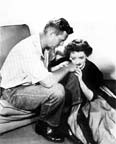 Sterling Hayden and Bette Davis