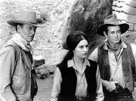 John Wayne, Ina Balin, and Stuart Whitman