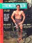 William Smith on the cover of Strength and Health, 1961