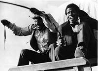 Jim Brown and Fred Williamson