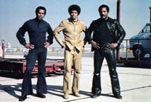 Fred Williamson, Jim Kelly, and Jim Brown
