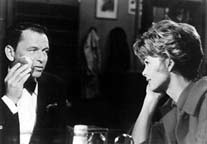 Barbara Rush and Frank Sinatra