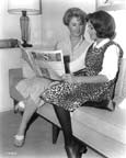Shirley Jones and Carolyn Jones