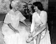 Diana Dors and Dianne Foster
