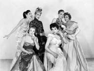 Ann Miller, Dolores Gray, June Allyson, Joan Collins, Ann Sheridan, and Joan Blondell