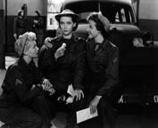 Lana Turner, Susan Peters, and Laraine Day