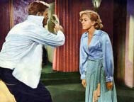 Vic Morrow and Leslie Parrish
