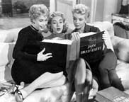 Barbara Eden, Lori Nelson, and Merry Anders