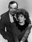David Doyle and Marjorie Lord