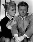 Sally Forrest and Mickey Rooney