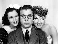 Gale Page, Dick Powell, and Ann Sheridan
