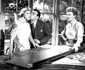 Doris Day, Billy De Wolfe, and Eve Arden