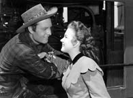 George Montgomery and Gale Storm