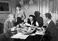Edmund Gwenn, Marjorie Main, Katharine Hepburn, and Robert Taylor