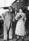 Wallace Beery and Marjorie Main