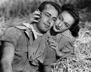 Alan Ladd and Dorothy Lamour