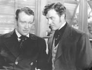 John Wayne and Ray Milland