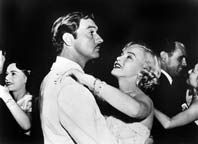 Zachary Scott and Marilyn Monroe