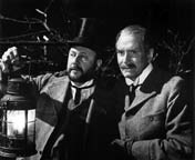 Donald Pleasence and Laurence Olivier