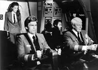 Julie Hagerty, Kent McCord, James A. Watson Jr., and Peter Graves