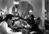 Humphrey Bogart and Peter Lorre