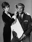 Juliet Prowse and Denny Miller