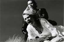 Miles O'Keeffe and Mette Holt