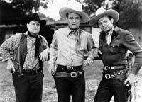 Max Terhune, John Wayne, and Ray Crash Corrigan
