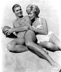 Ty Hardin and Glynis Johns